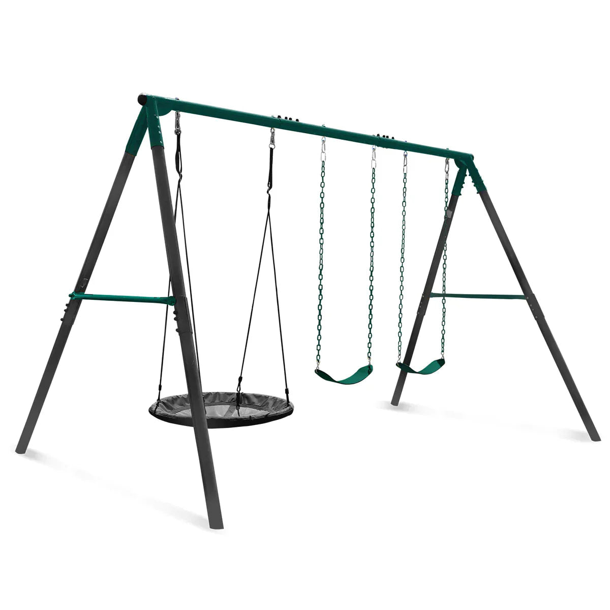 Lifespan Kids Commericial Grade Titan 3 Station Swing Set