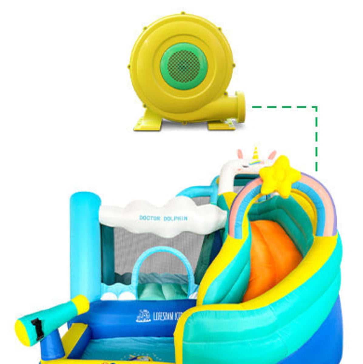 Lifespan Kids Unicornia Slide & Splash