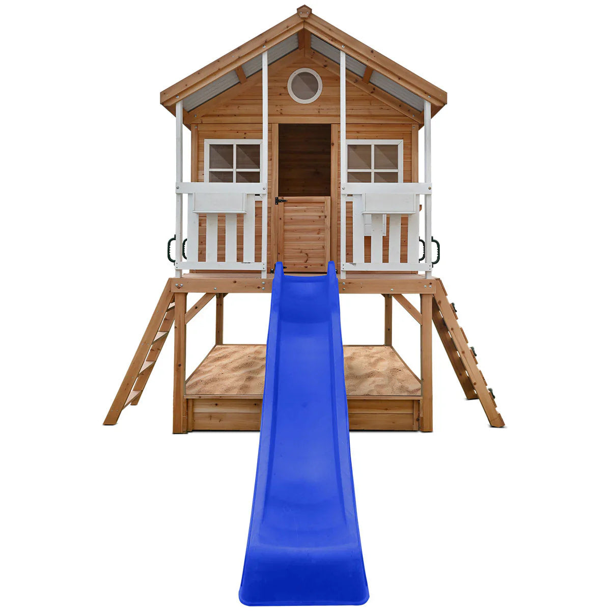 Winchester Cubby House with 2.2m Slide and Metal Roof