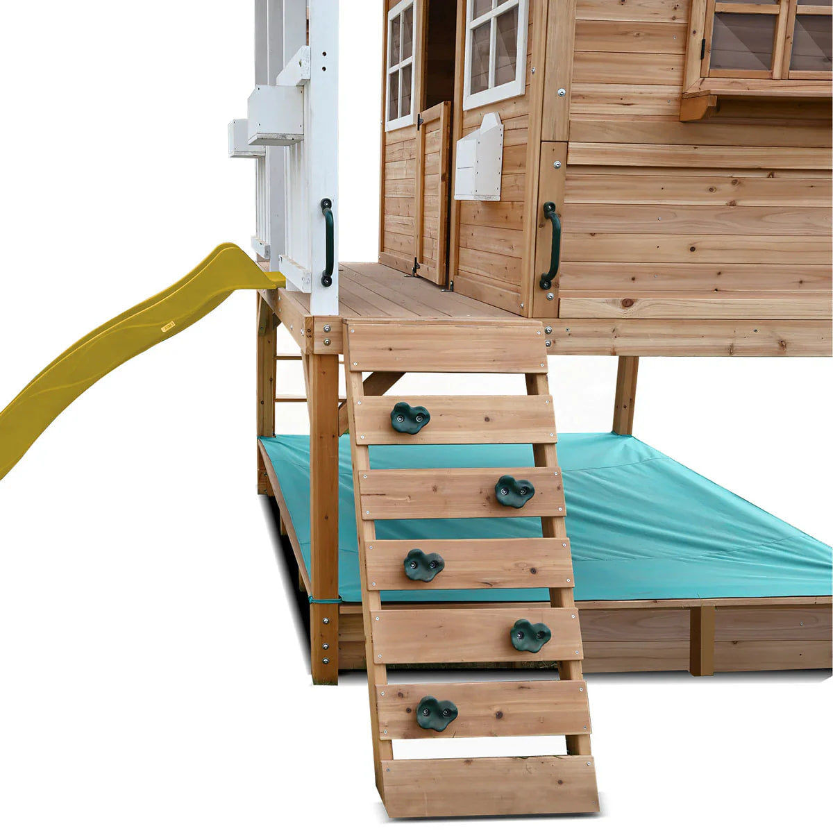 Winchester Cubby House with 2.2m Slide and Metal Roof