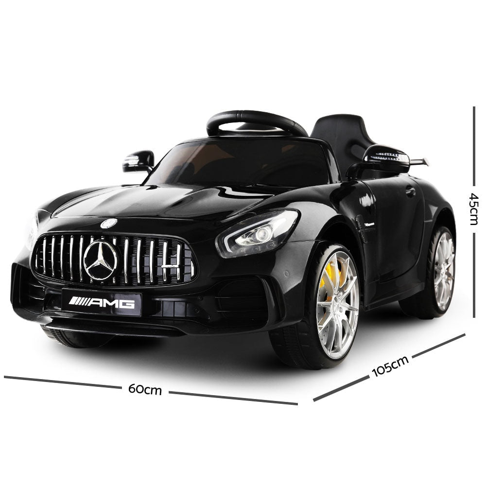 Mercedes Benz AMG GTR Kids Ride on Car in Black
