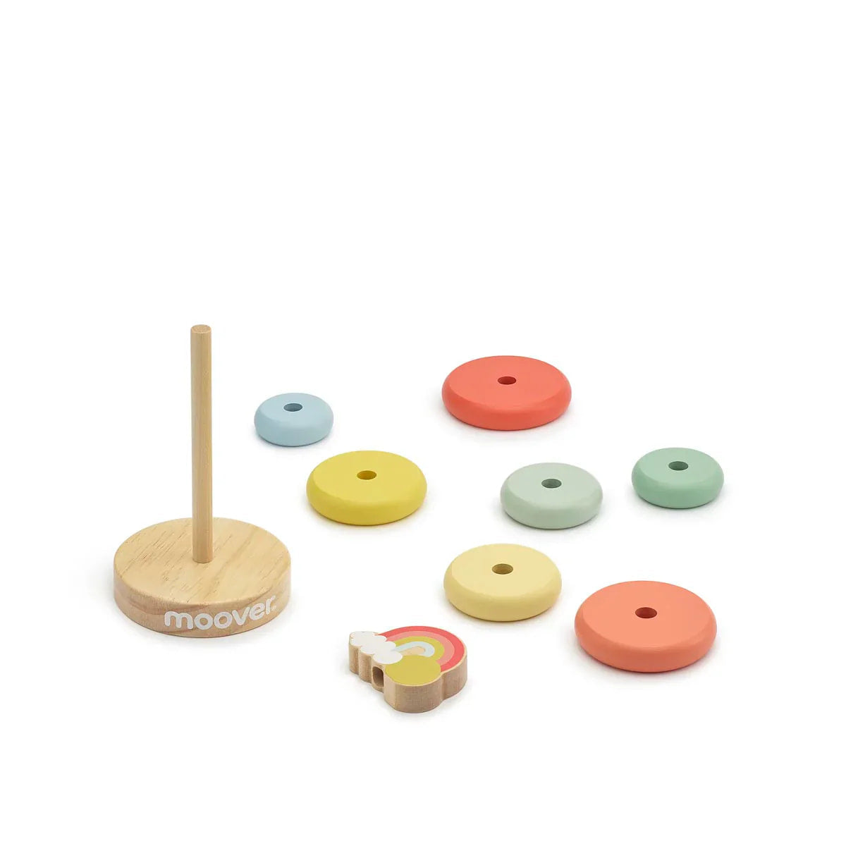 Moover Wooden Stacking Rings