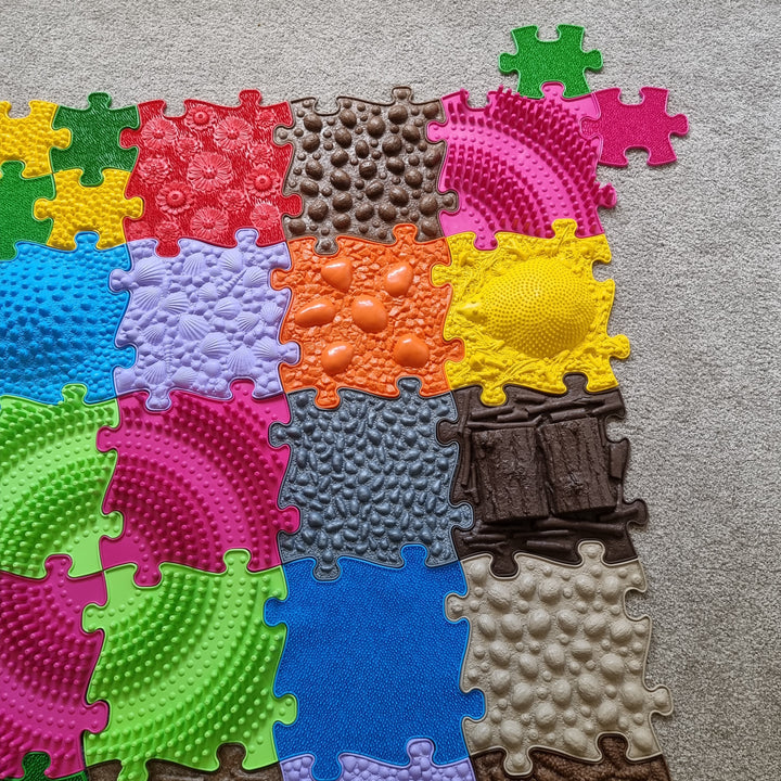 Muffik Diamond Sensory Play Mats Set
