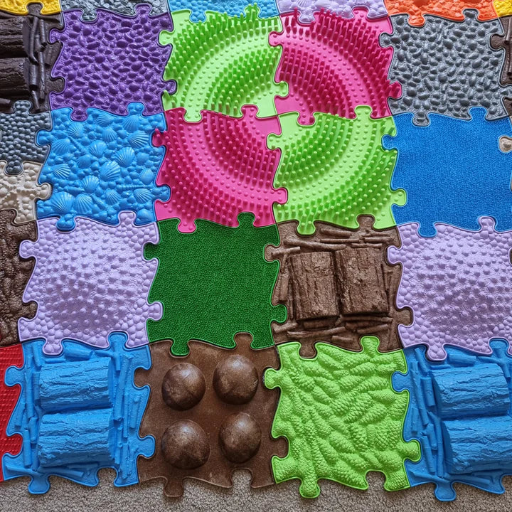 Muffik Diamond Sensory Play Mats Set