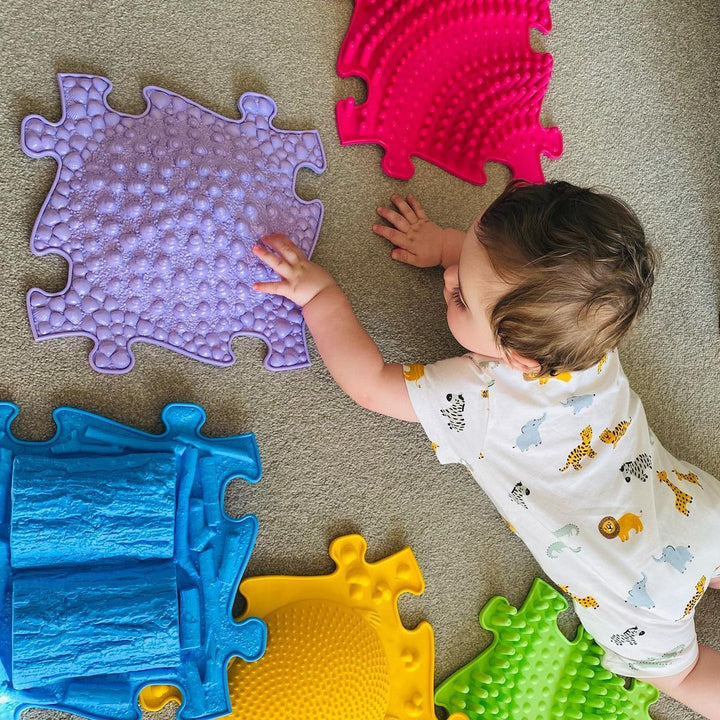 Muffik Tots Sensory Playmat Set 2 PASTEL