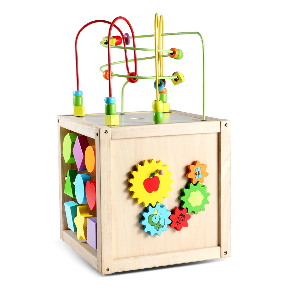 Lifespan Kids Multi Activity Wooden Play Cube