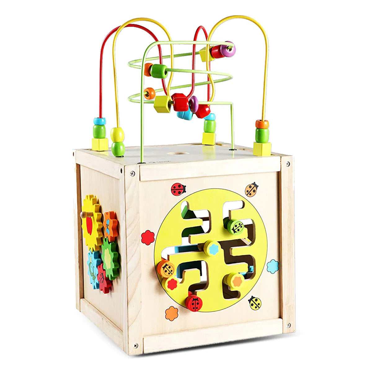 Lifespan Kids Multi Activity Wooden Play Cube