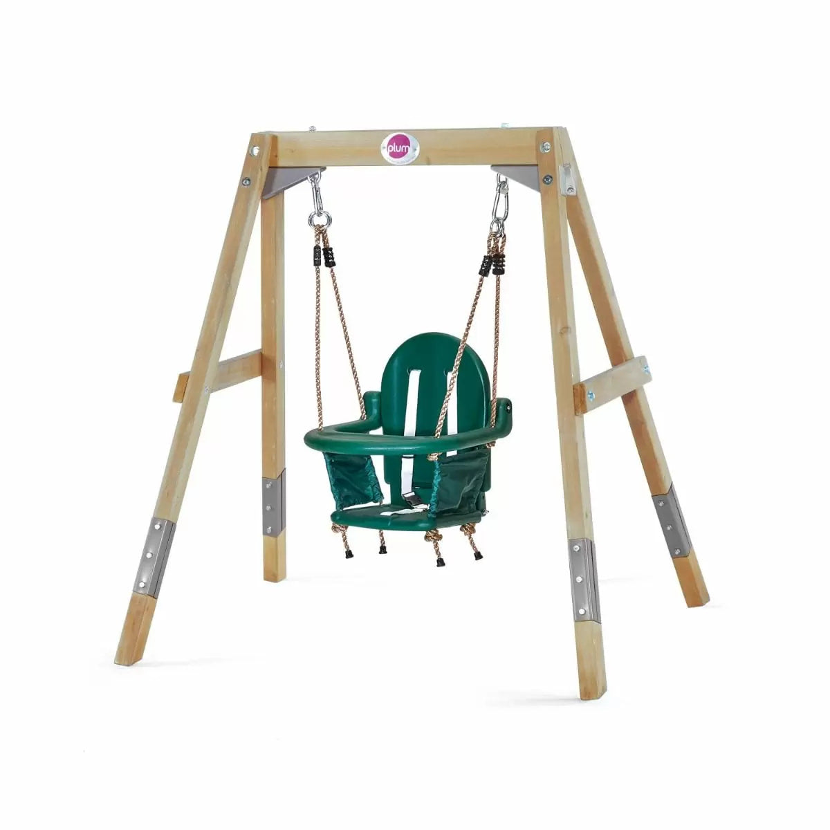Plum 2-in-1 Growing Wooden Swing Set