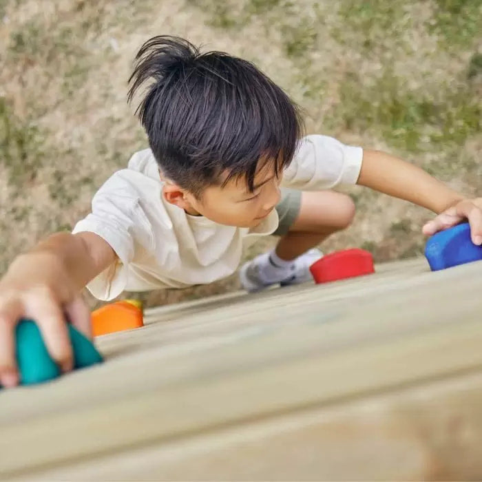 Plum Lookout Kids Tower with Monkey Bars and Swings