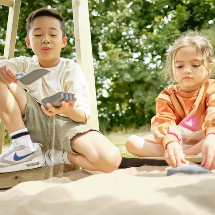 Plum Lookout Kids Tower with Monkey Bars and Swings