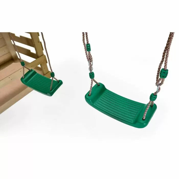 Plum Lookout Kids Tower with Monkey Bars and Swings