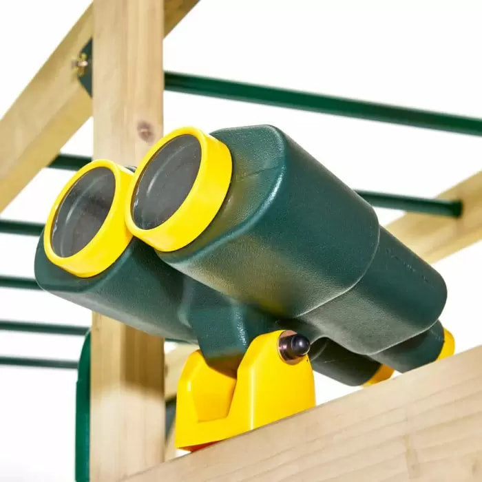 Plum Lookout Kids Tower with Monkey Bars and Swings