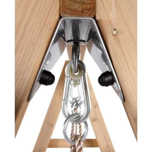 Plum Tamarin Wooden Swing Set
