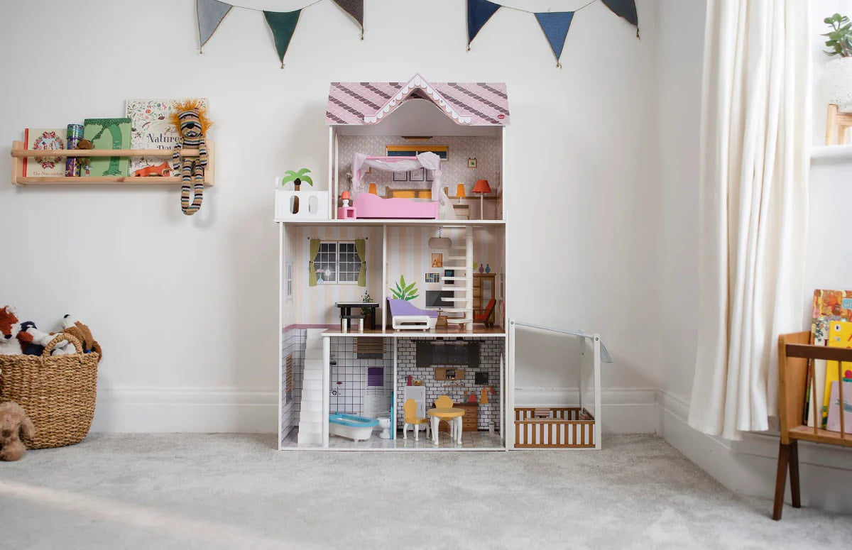 Plum Shorehouse Wooden Dolls House