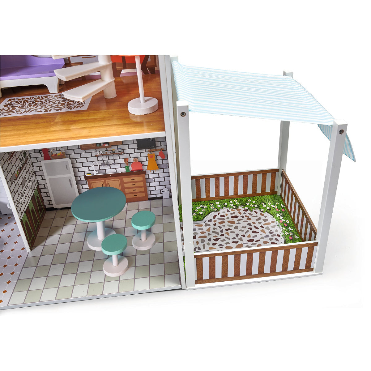 Plum Shorehouse Wooden Dolls House