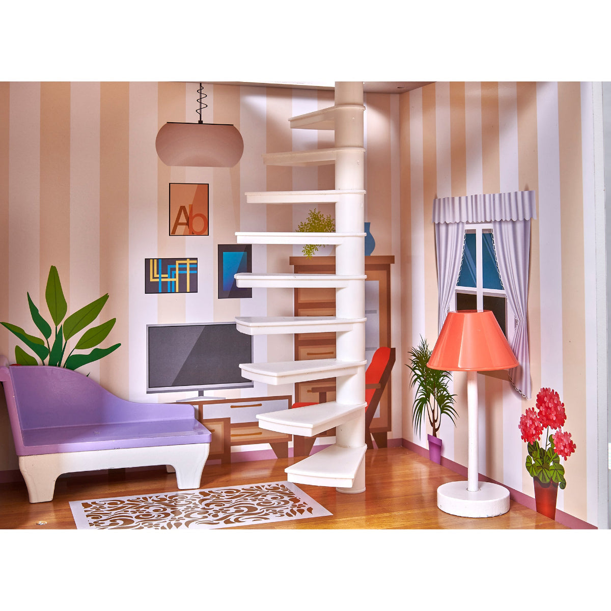 Plum Shorehouse Wooden Dolls House
