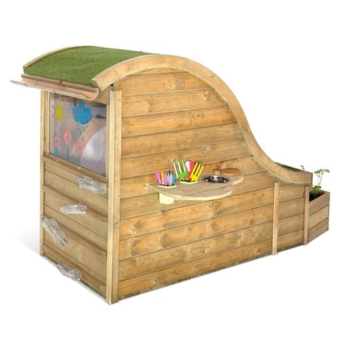 Plum® Play Nature Hideaway Veggie Garden and Art Easel