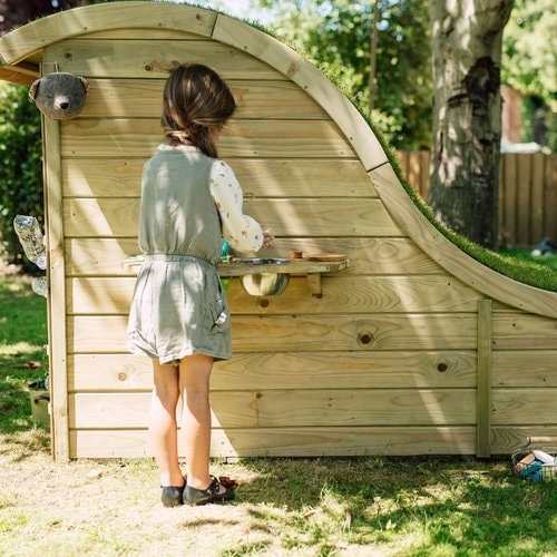 Plum® Play Nature Hideaway Veggie Garden and Art Easel