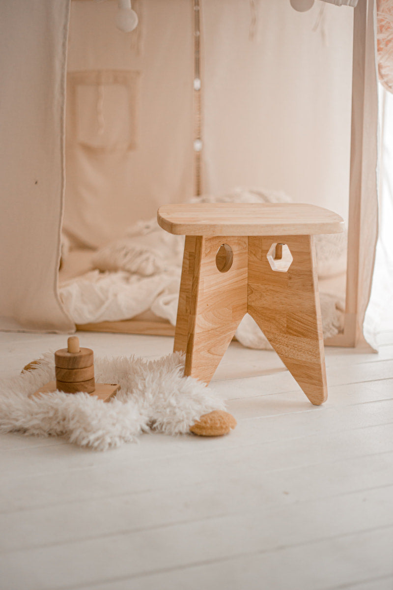 Retro Kids Stool in Pair