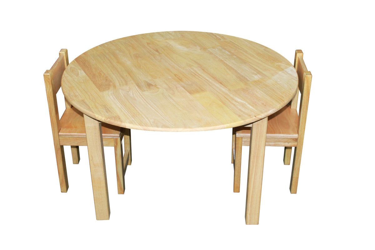 Rubberwood Round Kids Table