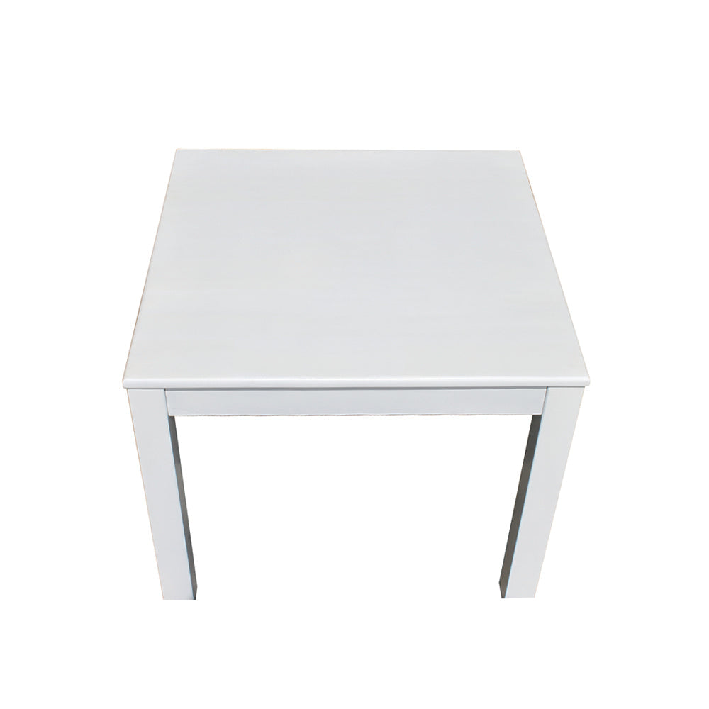 Standard White Timber Kids Table and Chairs