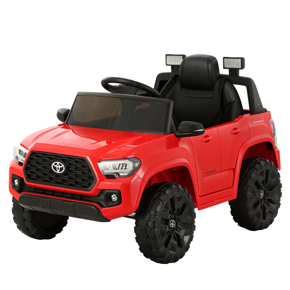 Toyota Tacoma Car Kids Ride On in Red
