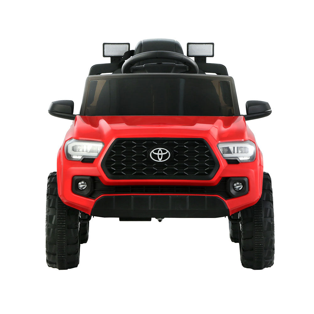 Toyota Tacoma Car Kids Ride On in Red