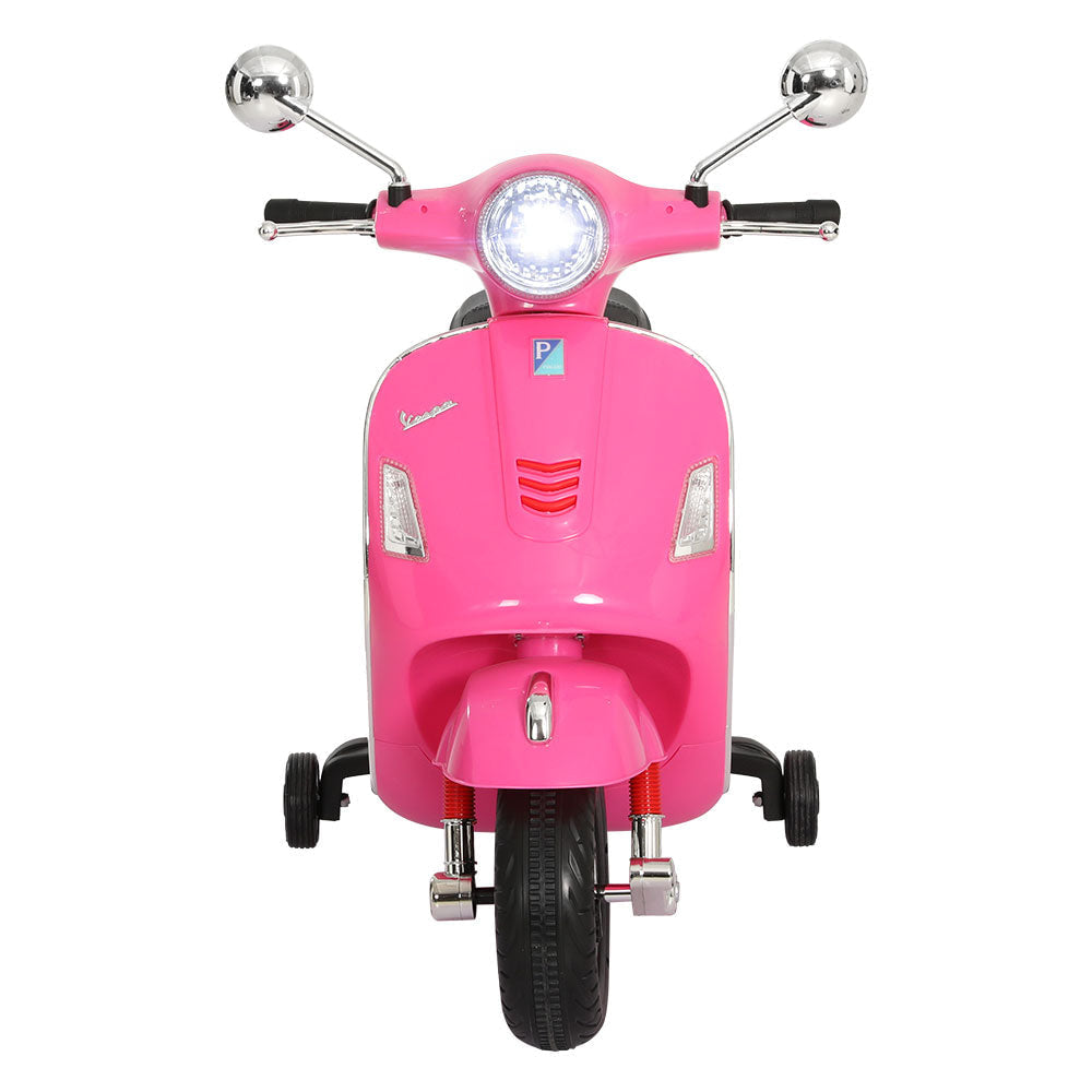 Vespa GTS Kids Electric Ride On Motorbike in Pink
