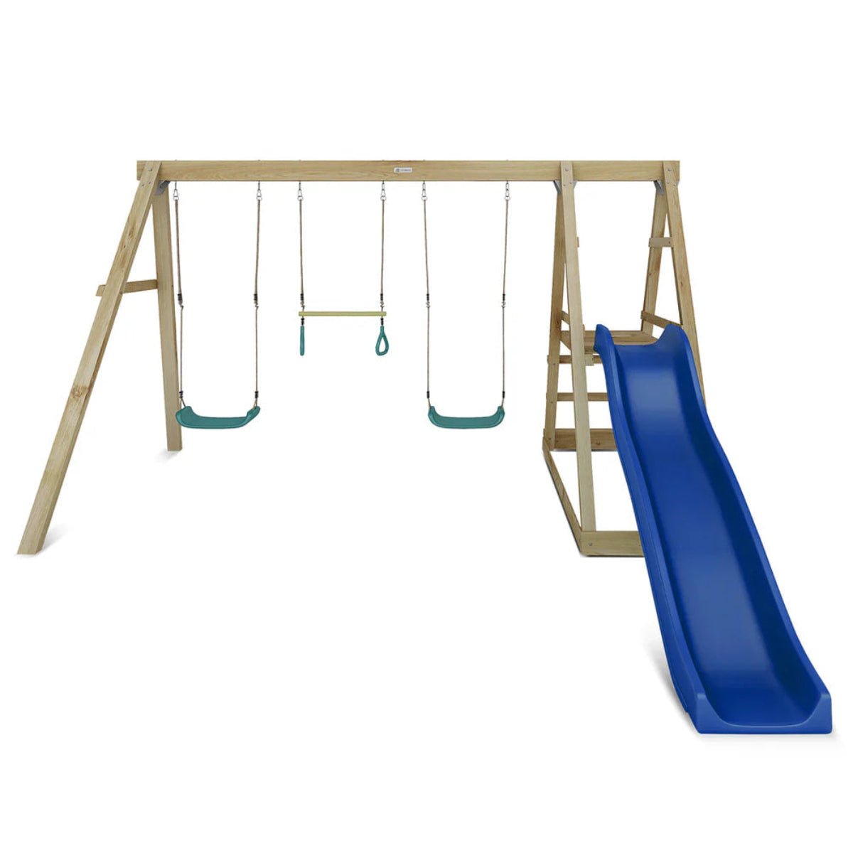 Lifespan Kids Winston 4-Station Timber Swing Set with Slide