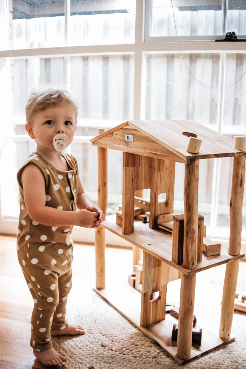 Wooden Eco Kids Dollhouse