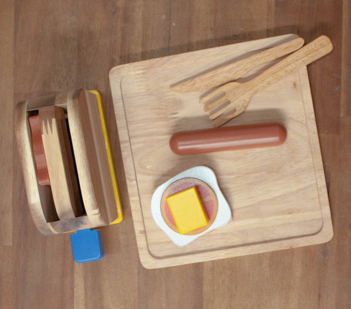 Wooden Kids Breakfast Play Set