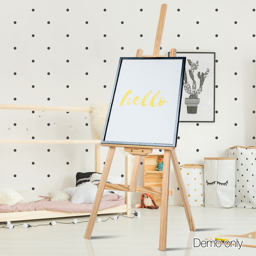 Wooden Oak Modern Floor Easel