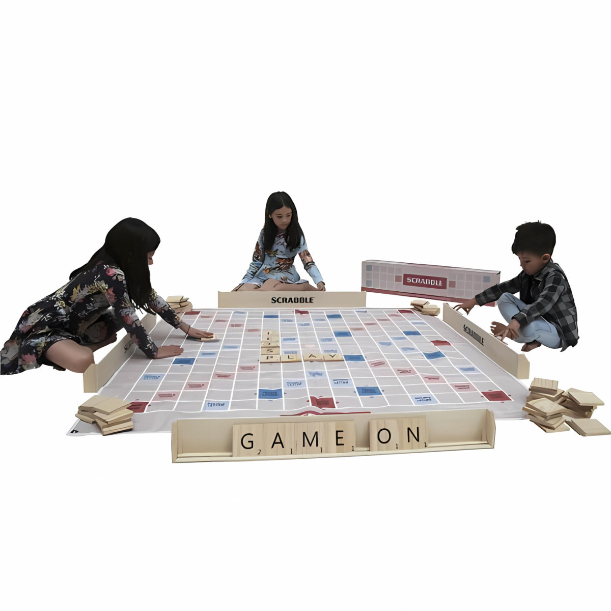 1.5 Metre Giant Scrabble Game