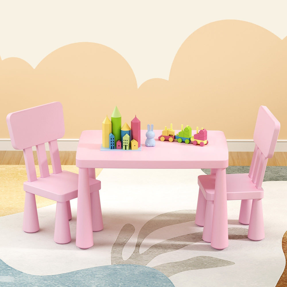 Keezi Kids Table and 2 Chairs Set