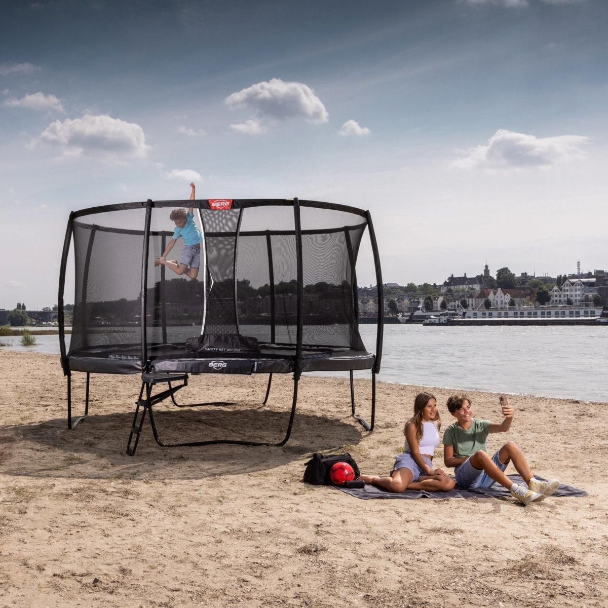 Berg Champion Green Trampoline