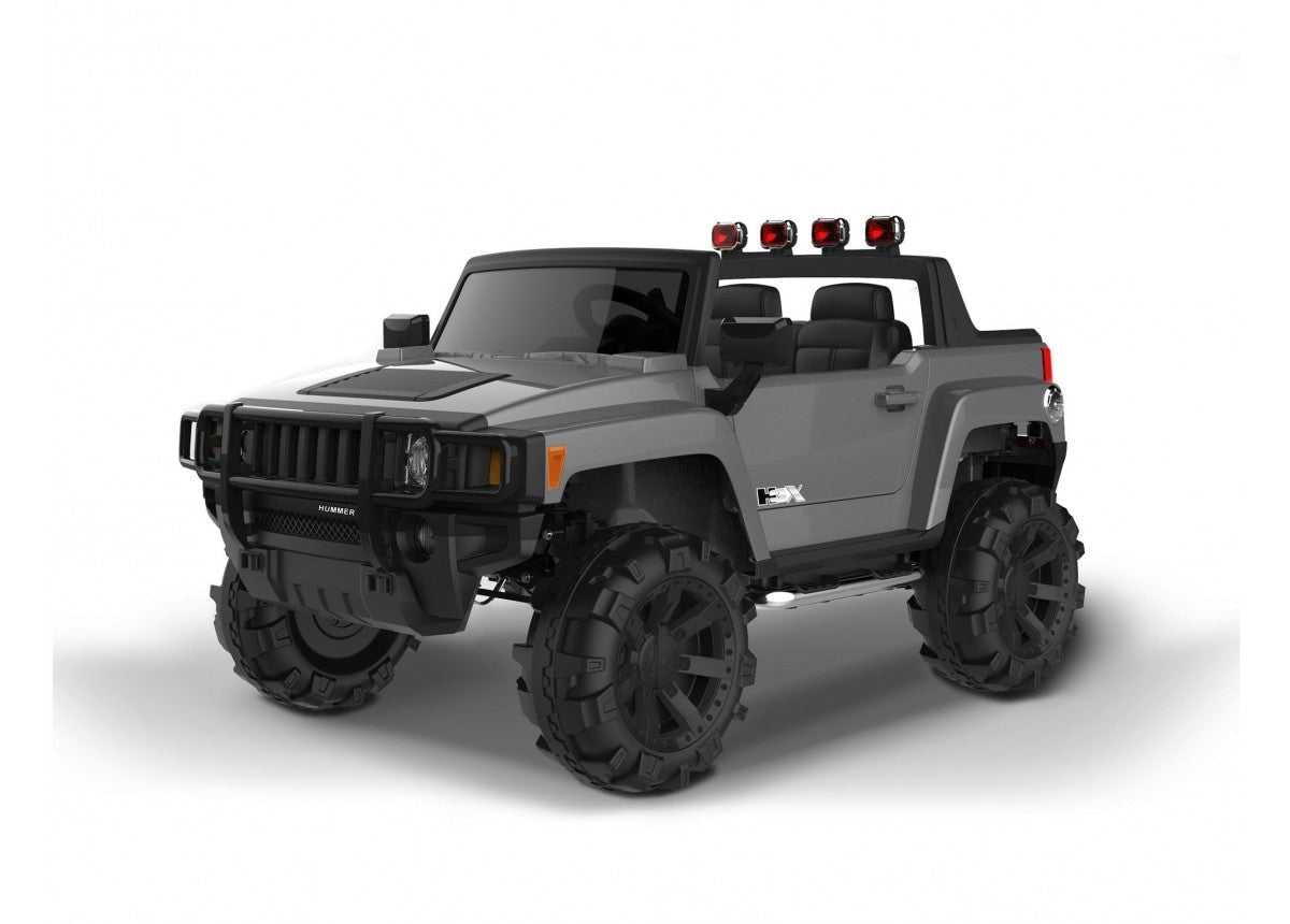 Go Skitz 12V Commando Silver Kids Electric Ride On with Remote Control