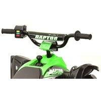12v Yamaha Raptor ATV Green