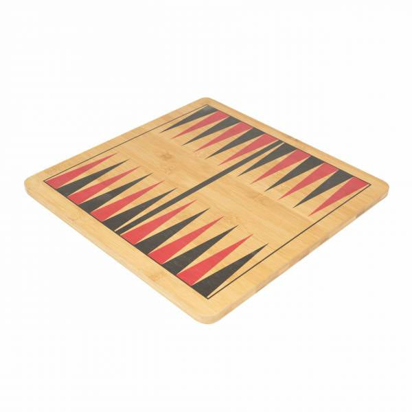3-in-1 Chess, Checkers and Backgammon Game Set