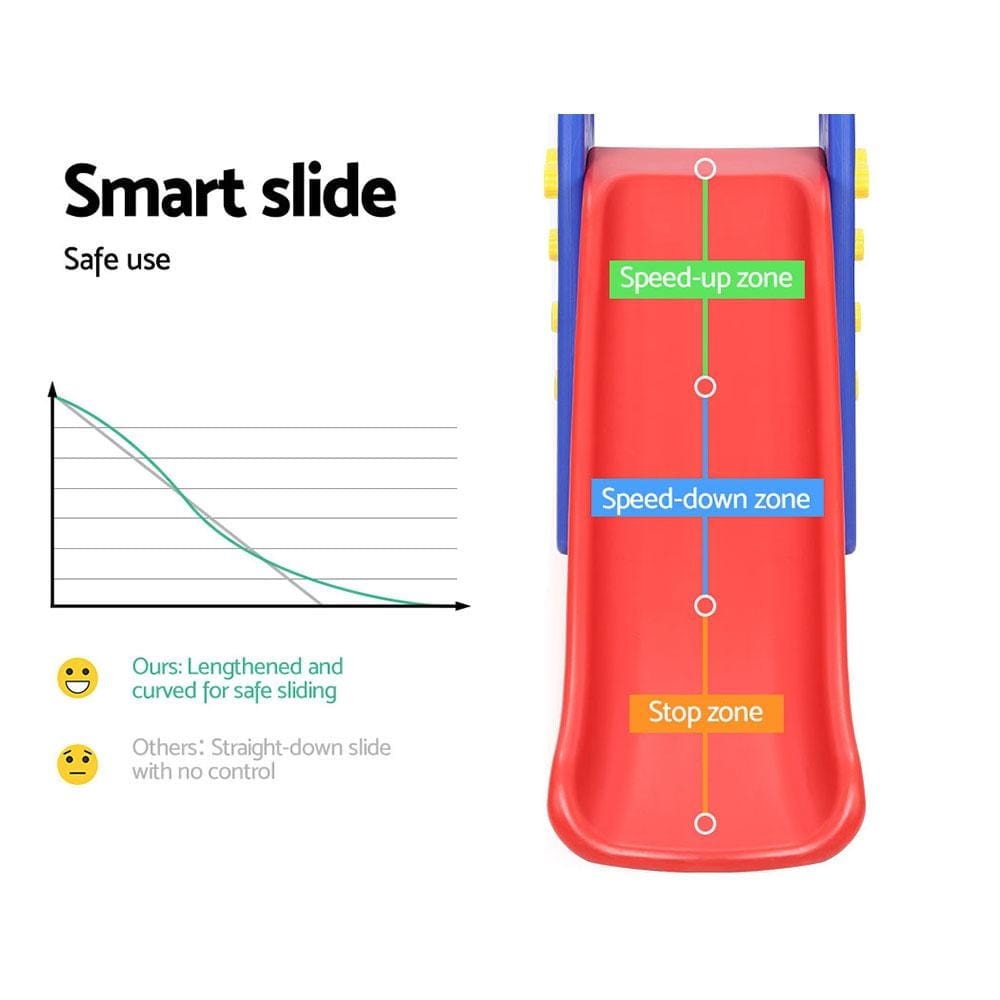 3-in-1 Toddler Slide and Swing