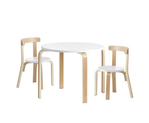 3 Piece Kids Nordic Table and Chairs