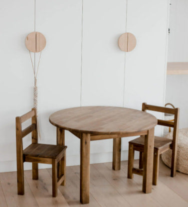 75cm Round Acacia Kids Table