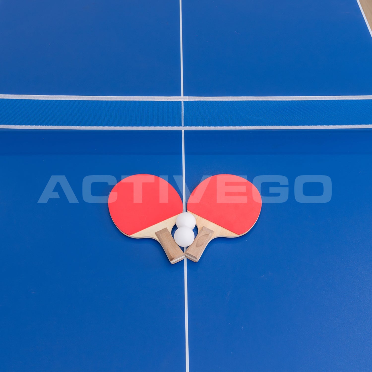 ActiveGo AirShot 7ft Convertible 4-IN-1 Pool, Air Hockey, Table Tennis Table & Tabletop