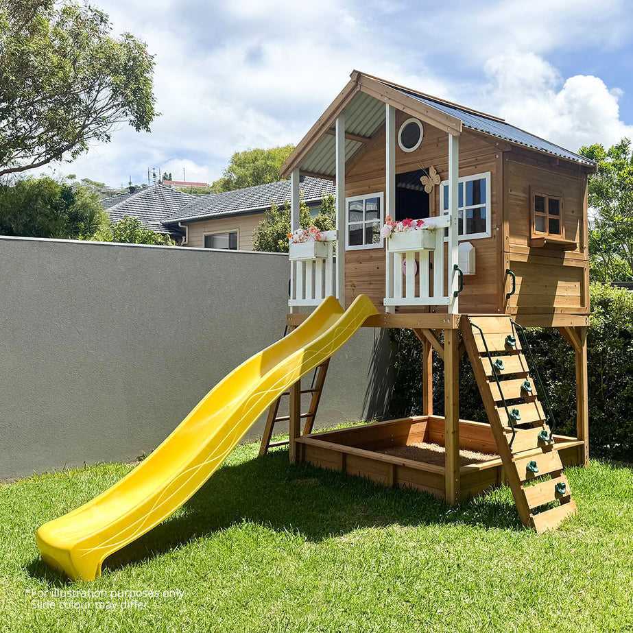 Lifespan Kids Winchester Cubby House (Elevated 1.45m) with 3.0m Slide