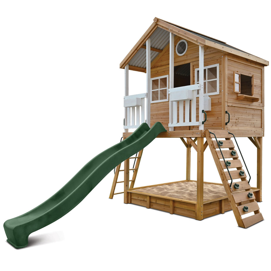 Lifespan Kids Winchester Cubby House (Elevated 1.45m) with 3.0m Slide