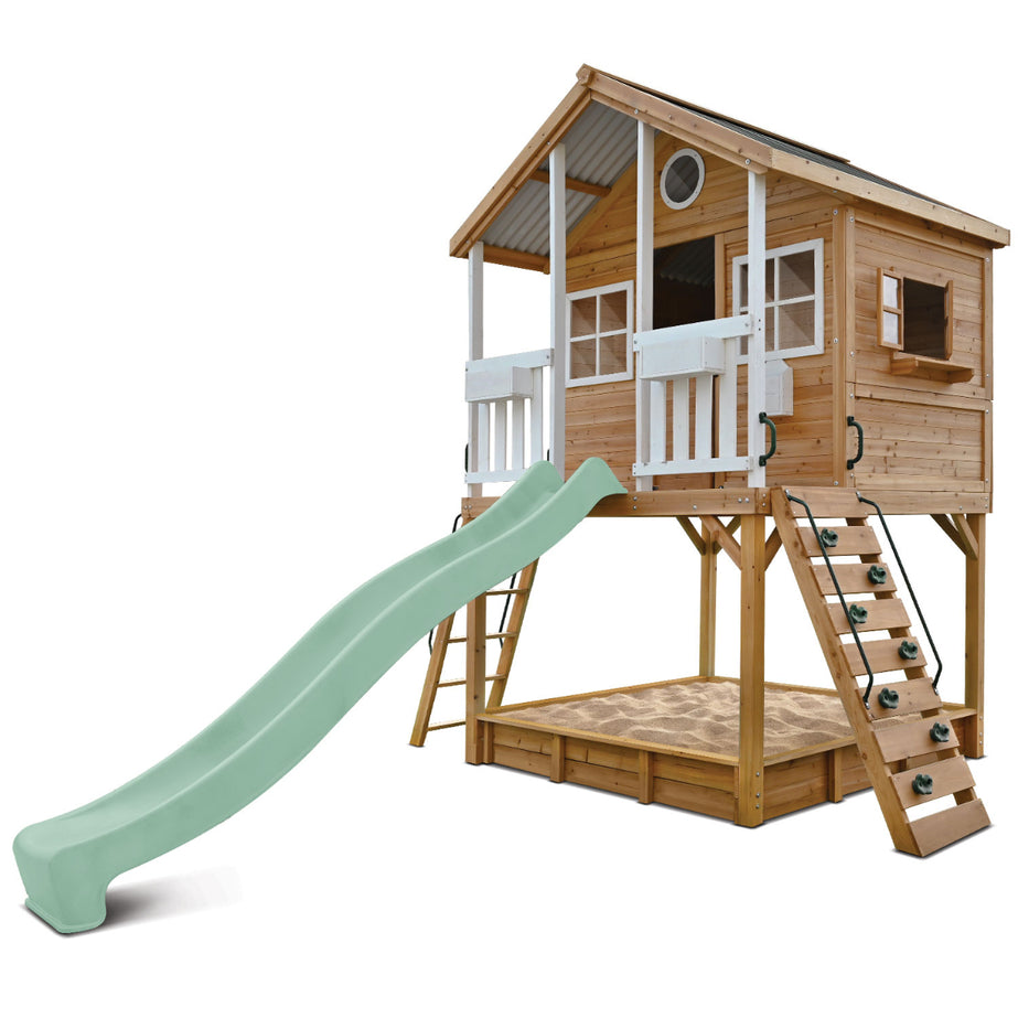 Lifespan Kids Winchester Cubby House (Elevated 1.45m) with 3.0m Slide
