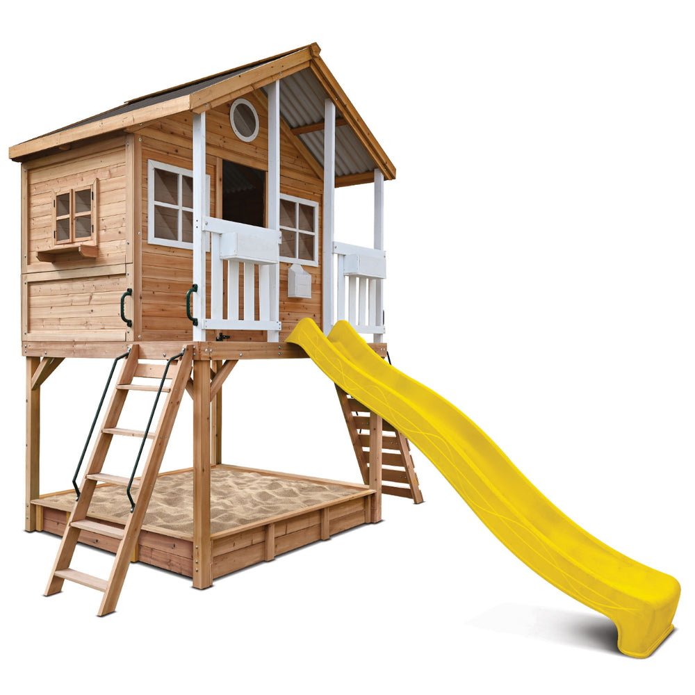 Lifespan Kids Winchester Cubby House (Elevated 1.45m) with 3.0m Slide