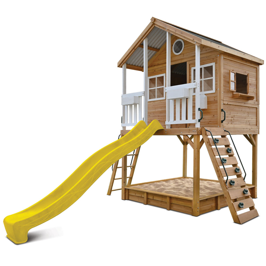 Lifespan Kids Winchester Cubby House (Elevated 1.45m) with 3.0m Slide