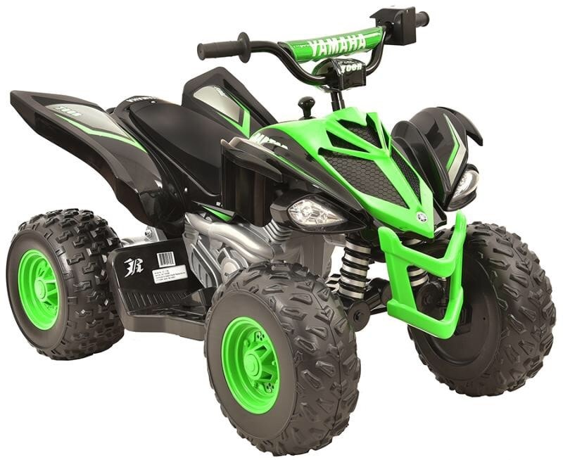 12v Yamaha Raptor ATV Green