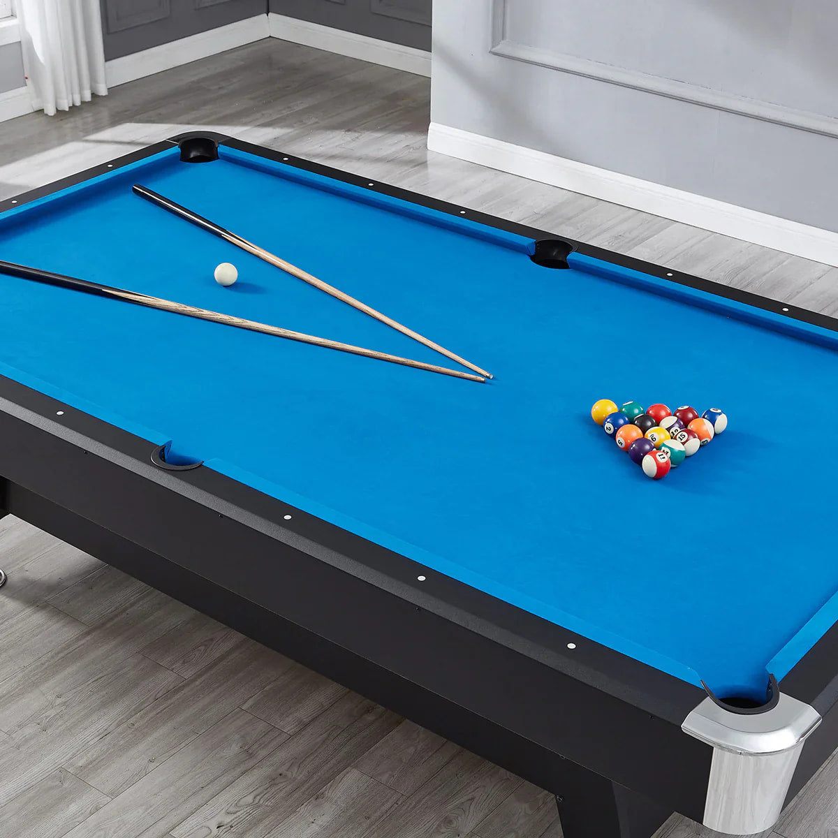 ActiveGo BreakShot 7ft Pool Table with 3-IN-1 Table Top