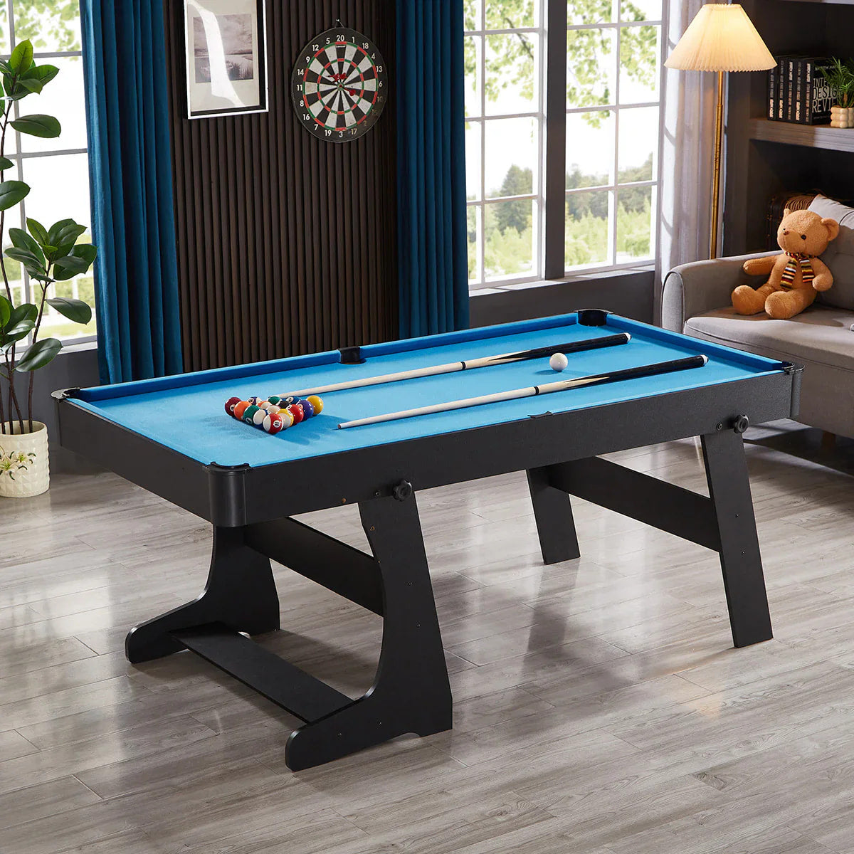 ActiveGo BreakShot Fold Up 6ft Pool Table